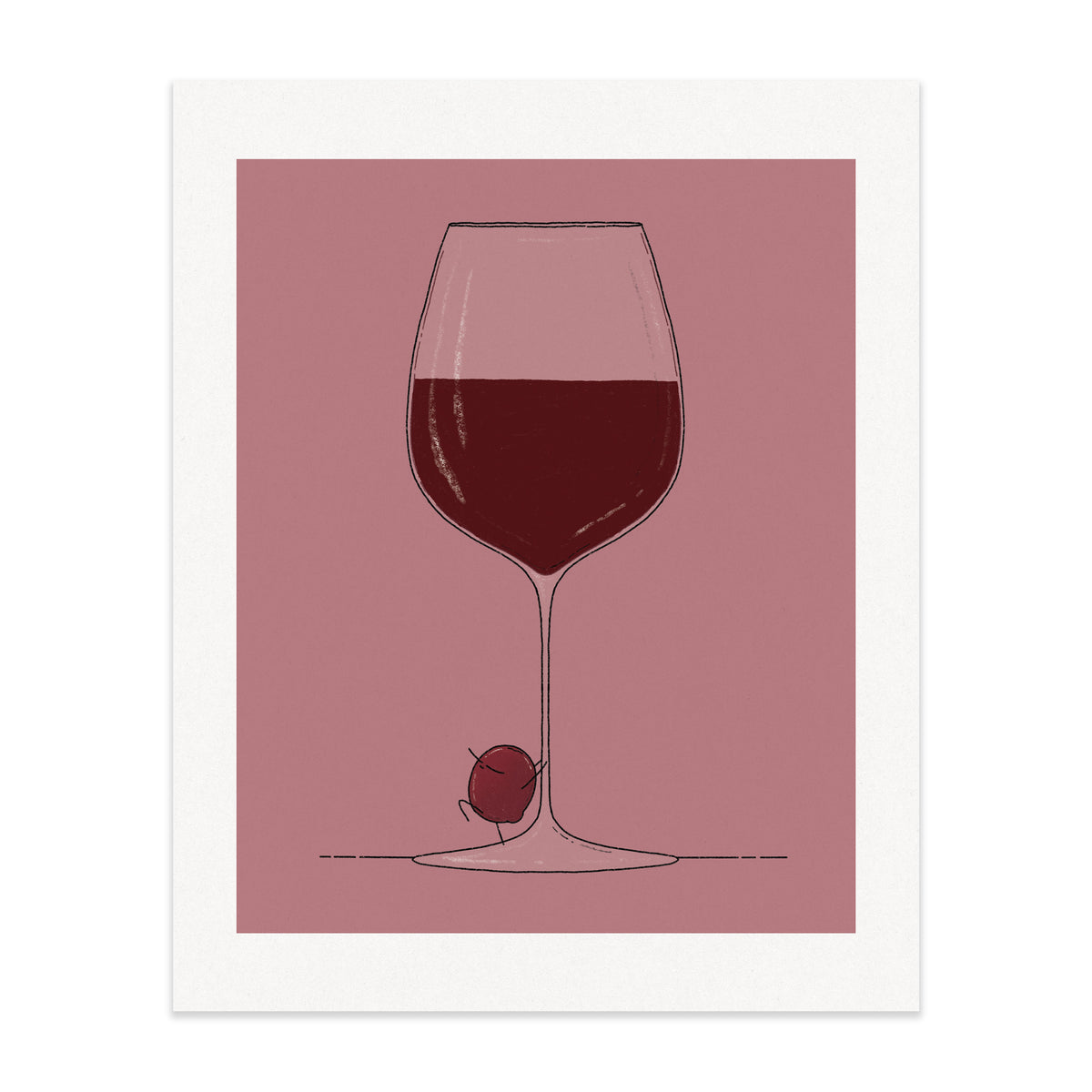 PREORDER wine print