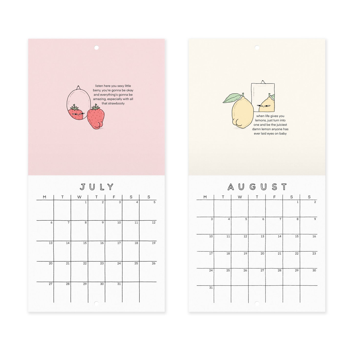 juicy booty 2026 calendar