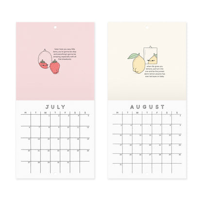 juicy booty 2026 calendar