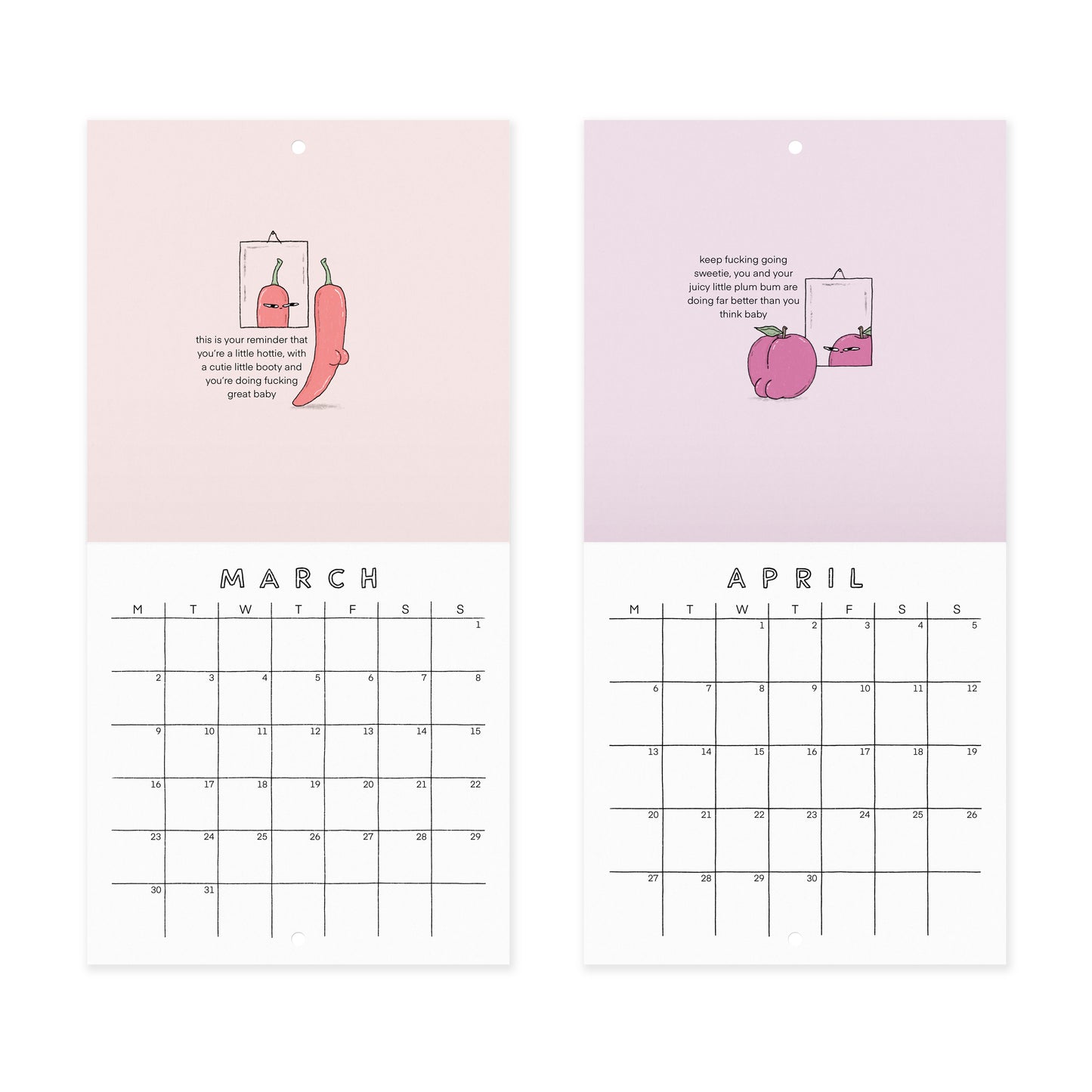 juicy booty 2026 calendar