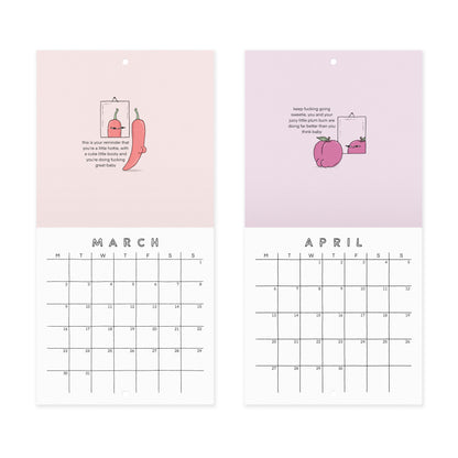 juicy booty 2026 calendar