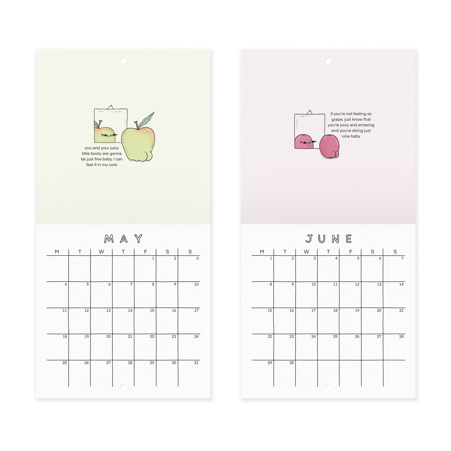 juicy booty 2026 calendar