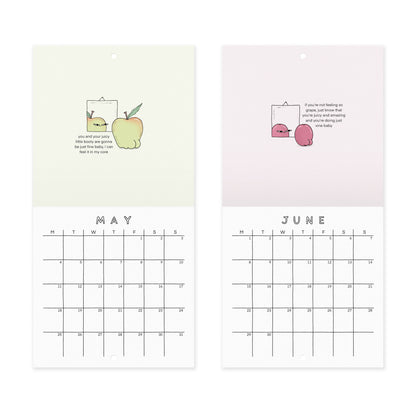 juicy booty 2026 calendar